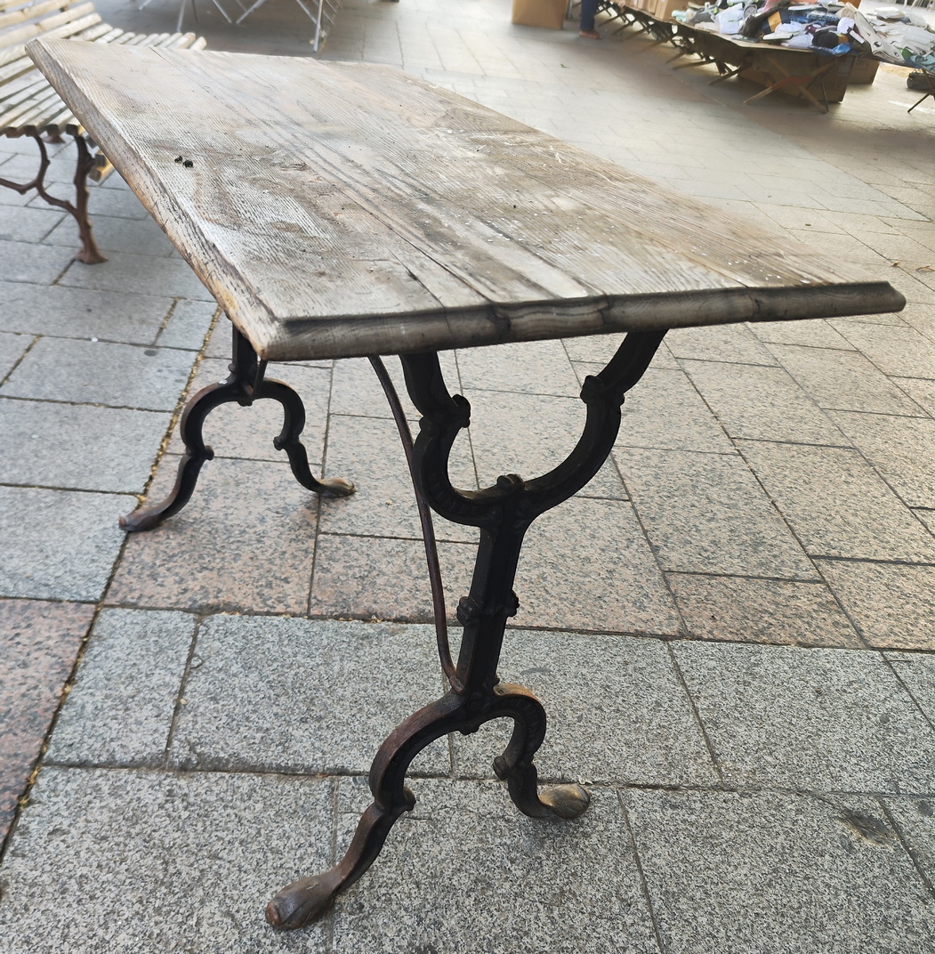 A French Oak Bistro Table